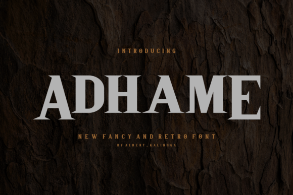 Adhame Font: Bold Sans Serif for High-Impact Campaigns