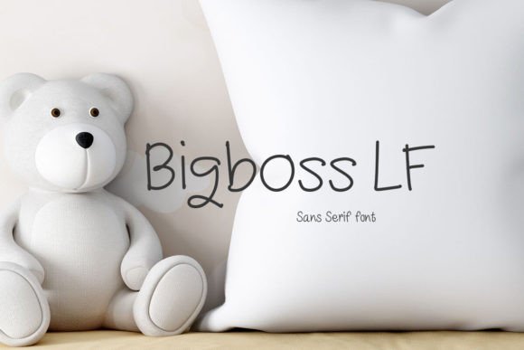 Bigboss Lf Font for Handmade Creators