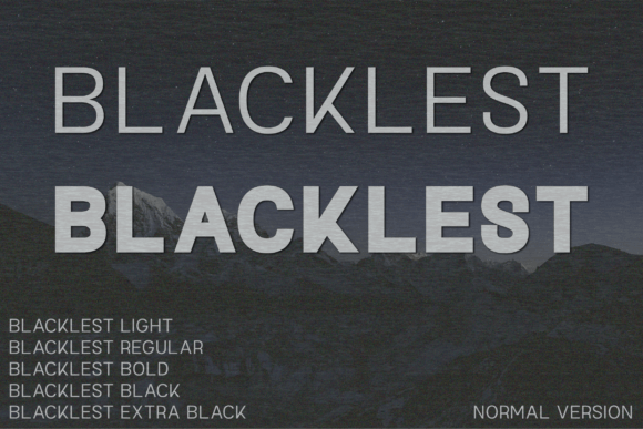Blacklest Font: Elevate Your Brand Identity