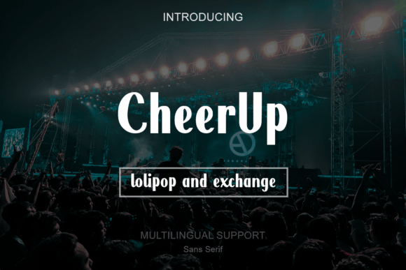 Cheerup Font: Playful Sans Serif for Crafters