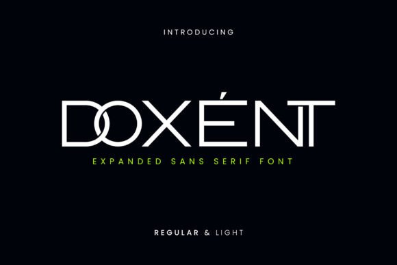 Doxent Font Review: Elegant Sans Serif for Designers