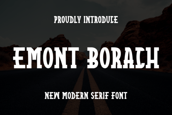Emont Borach Font: Bold Type for High-Impact Campaigns