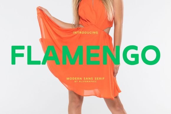 Flamengo Typeface for Modern Digital Branding