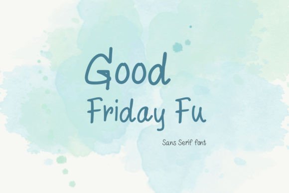 Good Friday Fu Typeface for Editorial Design