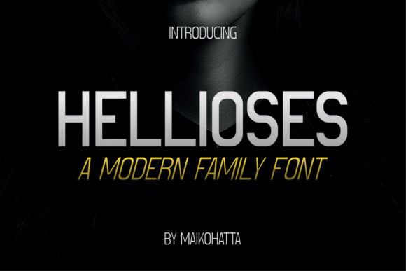Hellioses Font for Modern Web Design