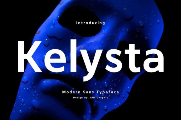 Kelysta: A Modern Sans Serif Font for Makers