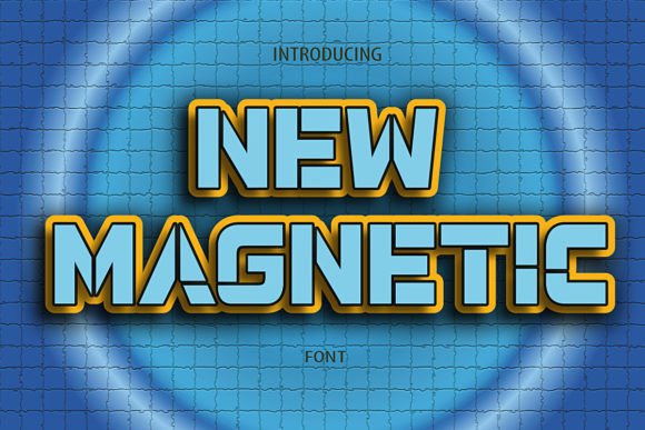 New Magnetic: A Modern Sans Serif Font for Makers