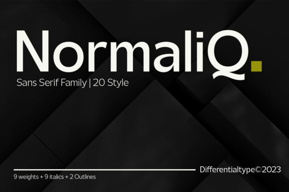 Normaliq: The Modern Sans Serif Typeface for Digital Brands