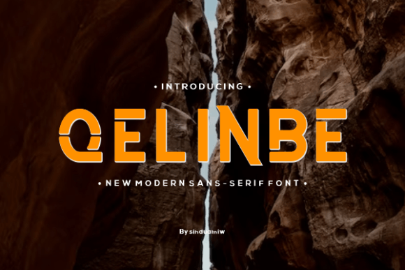 Qelinbe Font for Bold Web Design