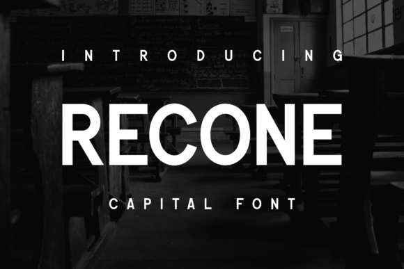 Recone: A Bold Sans Serif Font for Web Design