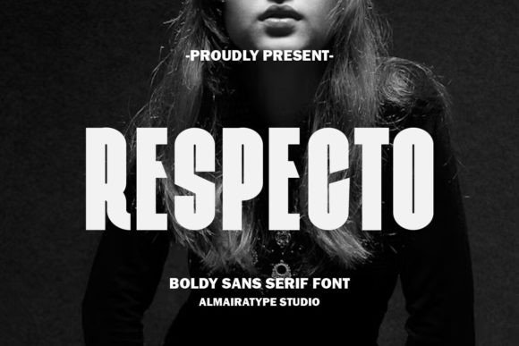Respecto Font: Bold Vintage Sans for Designers