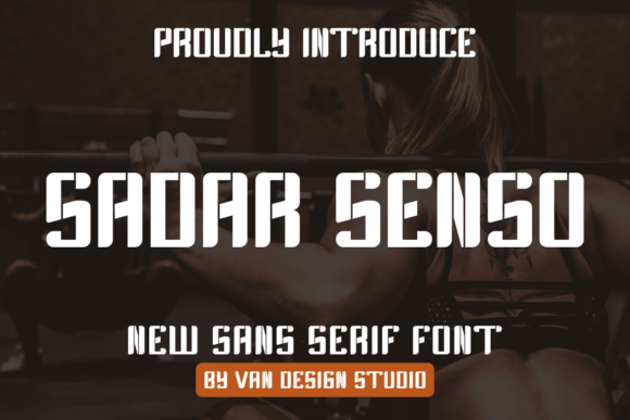 Sadar Senso Typeface Review for Bold Branding