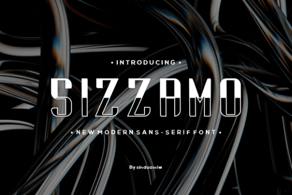 Sizzamo: The Bold Sans Serif Font for High-Impact Campaigns