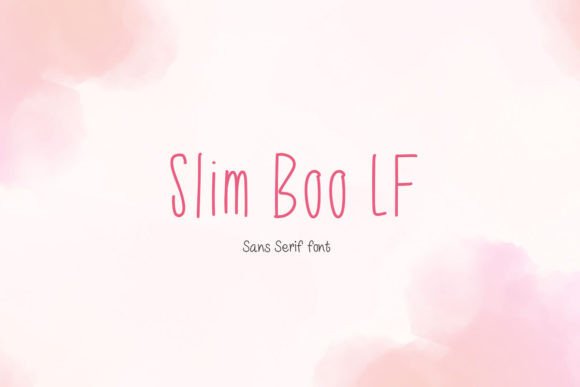 Slim Boo Lf Font for Modern Maker Designs