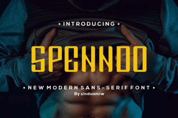 Speendo Font Review for Elegant Product Branding