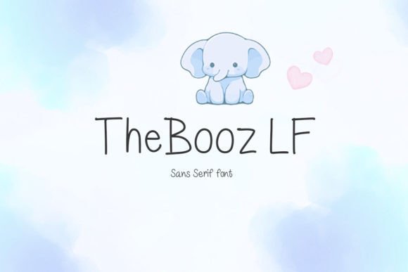 Thebooz Lf: A Minimal Sans Serif Font for Modern Brands