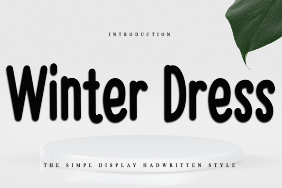 Winter Dress Font: A Versatile Sans Serif for Modern Design