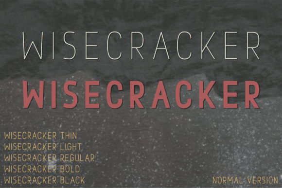 Wisecracker Font for Modern Campaign Design